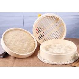 Tre VN Lồng hấp, xửng hấp 1 tầng hấp bánh, đồ ăn, rau củ, thịt cá - Làm từ tre an toàn cho sức khỏe - Xưởng sản xuất