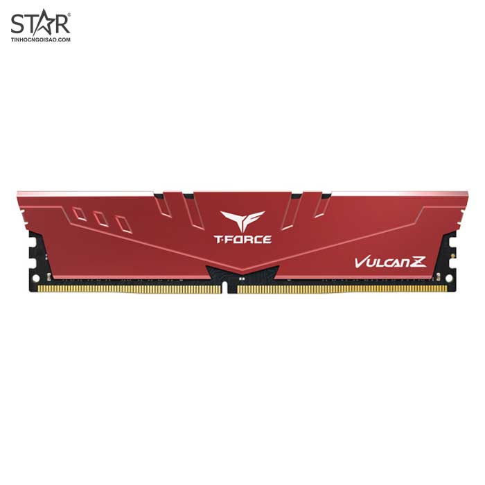 Ram DDR4 TeamGroup 8G/3200 TForce Vulcan Z Gaming (1x 8GB) (TLZGD48G3200HC16FBK) (Xám)