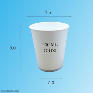 50 ly giấy 200 ml 7OZ