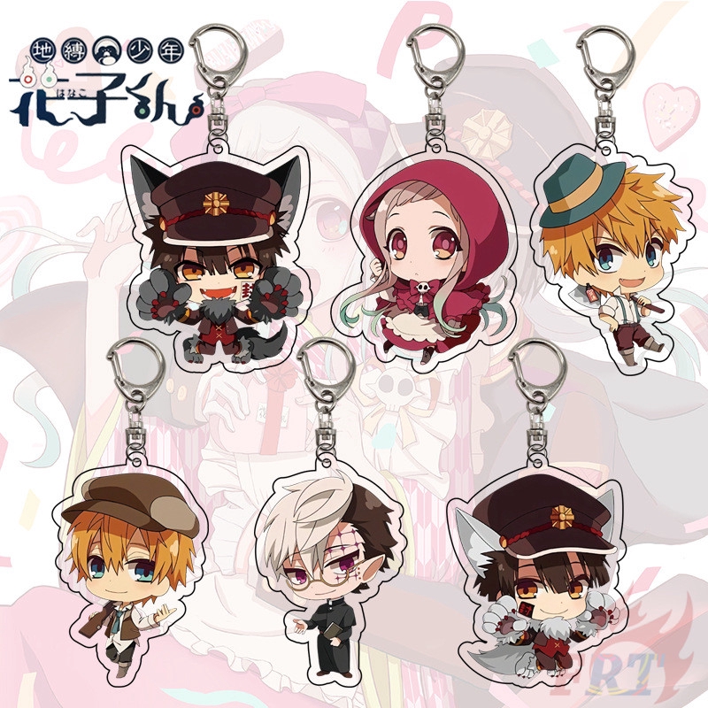 ❀ Móc Khóa Nhà Vệ Sinh Hanako-kun Bằng Acrylic ❀ 1 Mặt Dây Chuyền Nhân Vật Anime (6 Kiểu)
