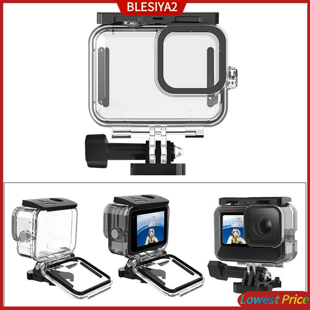 Ốp Điện Thoại Trong Suốt Chống Nước 45M Cho Hero 9 Black Blesiya2