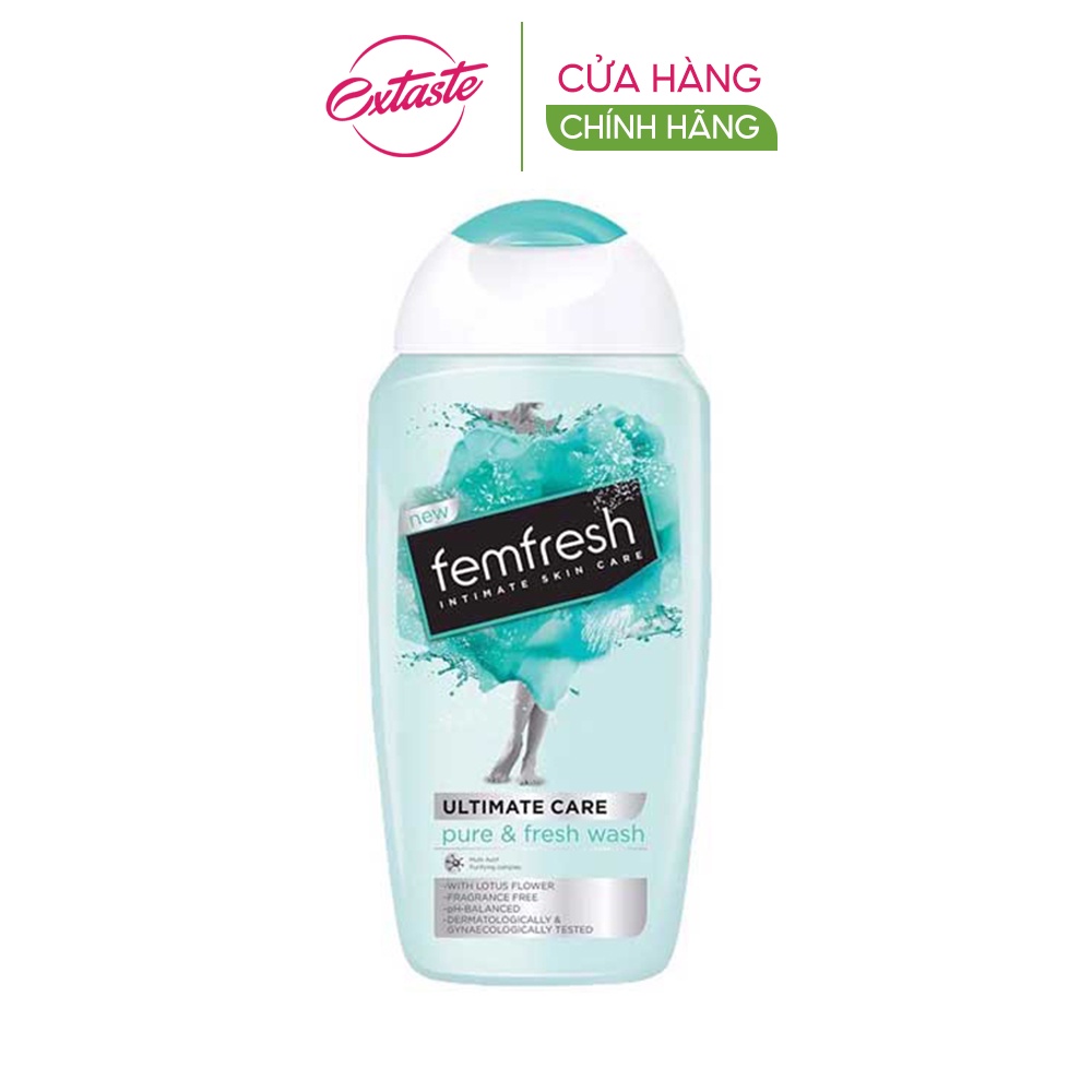 Dung dịch vệ sinh phụ nữ Femfresh Ultimate Care Pure &amp; Fresh Wash 250ml dành riêng cho người nhạy cảm