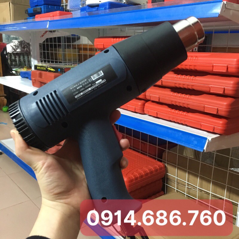 Máy khò nhiệt, máy sấy nóng phim cách nhiệt, decal công suất 2000w hiệu Lo'Master CAO CẤP