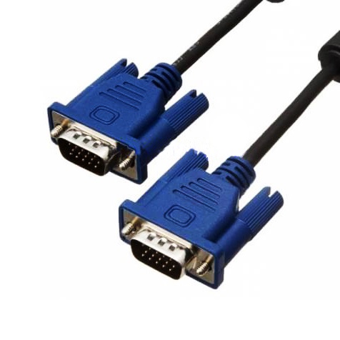 Dây Cáp Vga 1.5M Đen - Dây Cáp Kết Nối 2 Đầu Vga