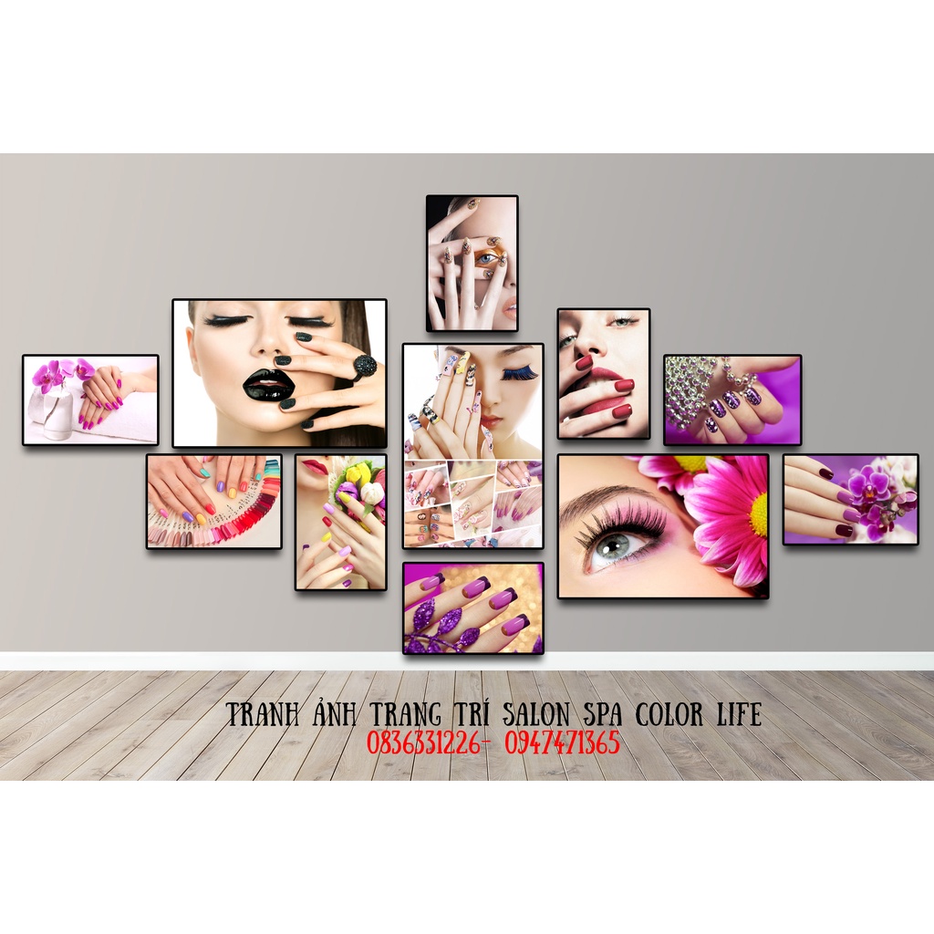 TRANH NAIL MI TRANH NAIL TREO TƯỜNG SIÊU ĐẸP GIÁ XƯỞNG SEONAIL 1 ÁNH DƯƠNG | BigBuy360 - bigbuy360.vn