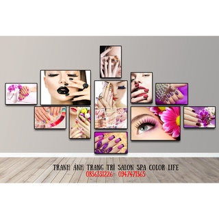 TRANH NAIL MI TRANH NAIL TREO TƯỜNG SIÊU ĐẸP GIÁ XƯỞNG SEONAIL 1 ÁNH DƯƠNG