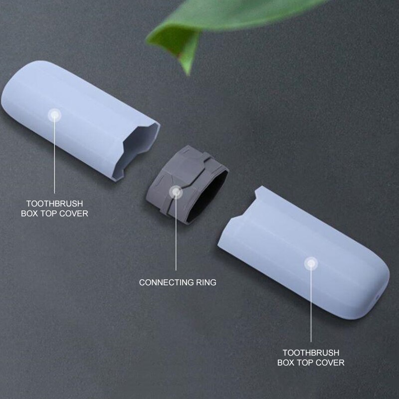 Hộp đựng bàn chải đánh răng/kem đánh răng/bút chì/dụng cụ nhà tắm tiện lợi khi đi du lịch