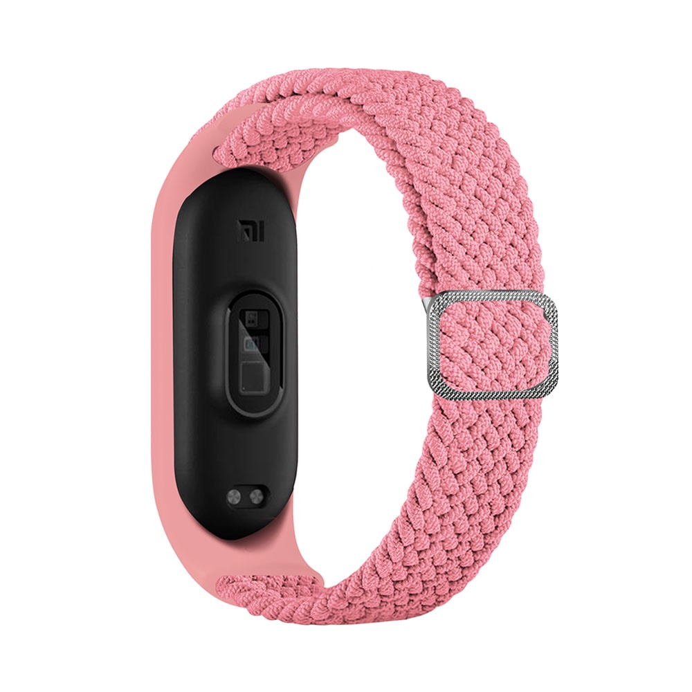 Dây Đeo Sợi Nylon Thoáng Khí Cho Đồng Hồ Thông Minh Xiaomi Mi Band 7 6 5 4 3
