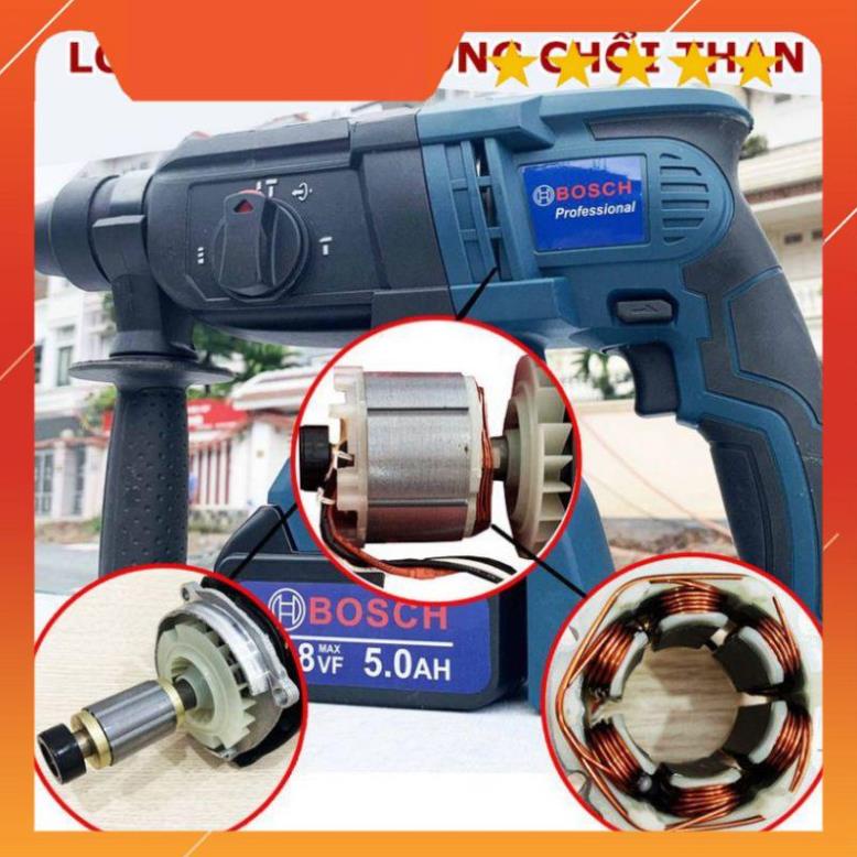 Máy Khoan Bê Tông Dùng Pin BOSCH 118V 3 Chức Năng
