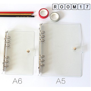 Bìa còng trong suốt - size A5/A6 - Room17vn