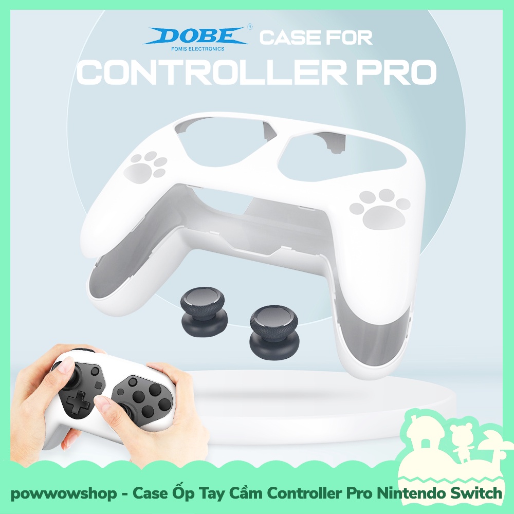 [Sẵn VN - Hỏa Tốc] Phụ Kiện Case Ốp Tay Cầm Controller Pro Cho Máy Game Nintendo Switch / Oled Dobe