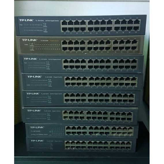 Thiết bị chuyển mạch switch 24 port, 16 port gigabit TPlink