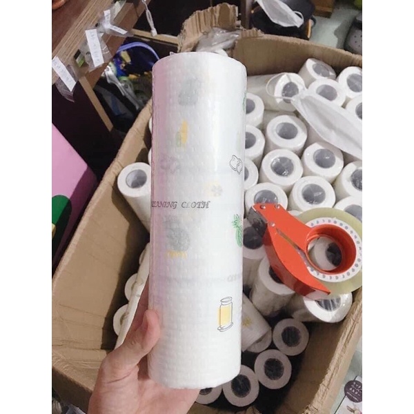 Cuộn giấy lau đa năng tiện ích lau sạch mọi viết bẩn
