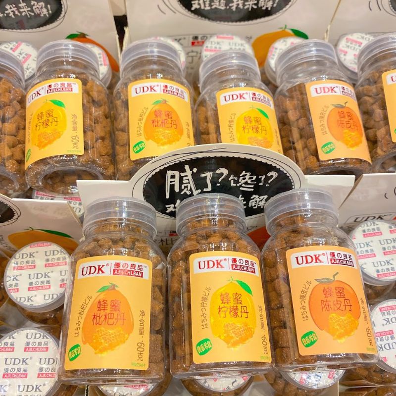 Xí muội viên Ajiichiban Hong Kong hũ bỏ túi