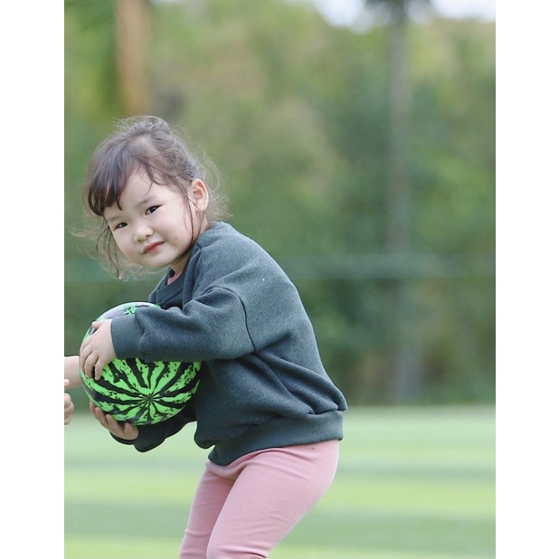 Áo nỉ bông hoodie thu đông BATALA KIDS xanh rêu dài tay in chữ champion cho bé trai và bé gái từ 1-6 tuổi (9-24kg)