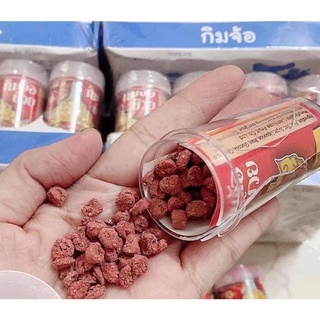 xí mụi ô mai hoa đào thái lan