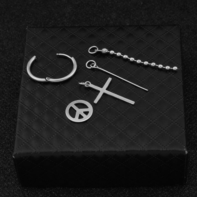 Tmdbyx Khuyên Tai Kim Loại Dài Thời Trang Cho Fan Bts