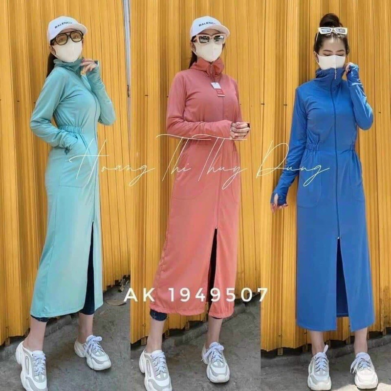 ÁO CHỐNG NẮNG UNIQ LOO THÂN DÀI