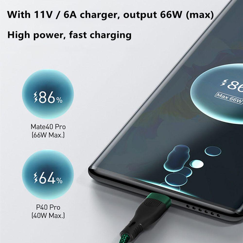 MYRONGVN Dây Cáp Sạc Nhanh 6A SCP PD Cho Xiaomi Redmi Huawei OPPO