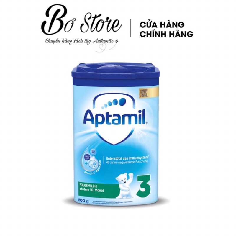 [NỘI ĐỊA ĐỨC] Sữa Công Thức Aptamil Nội Địa Đức Xanh Cao 800g