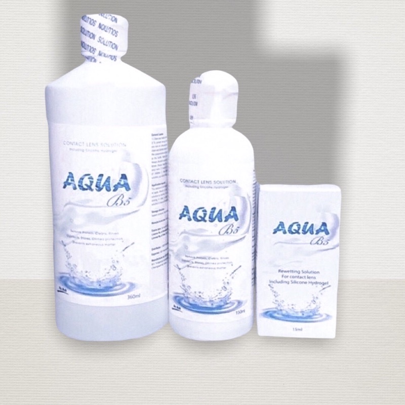Nước ngâm lens Aqua 360ml ( size lớn)
