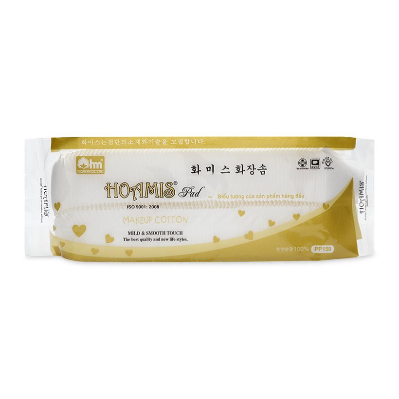 Bông Tẩy Trang Hoa Mis 150 miếng