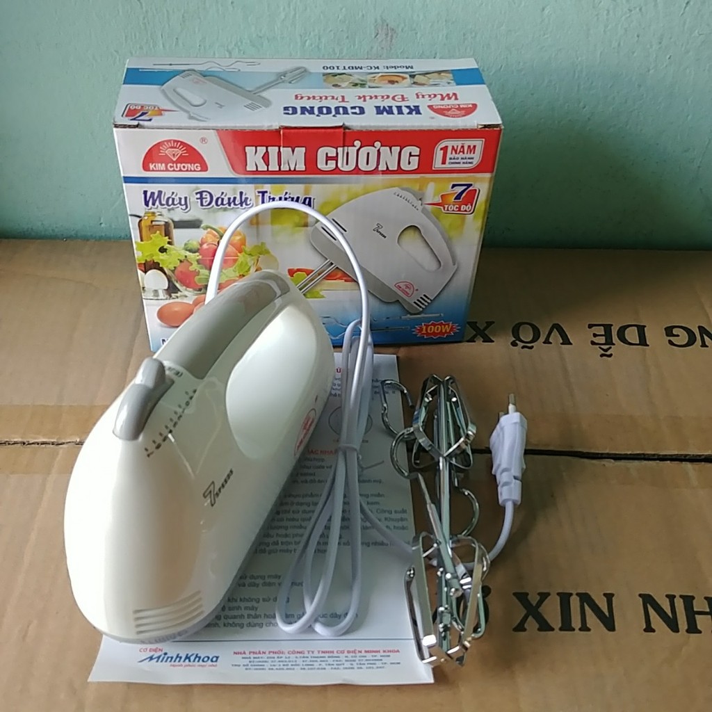 Máy đánh trứng Kim Cương KC-MDT100 - 7 tốc độ