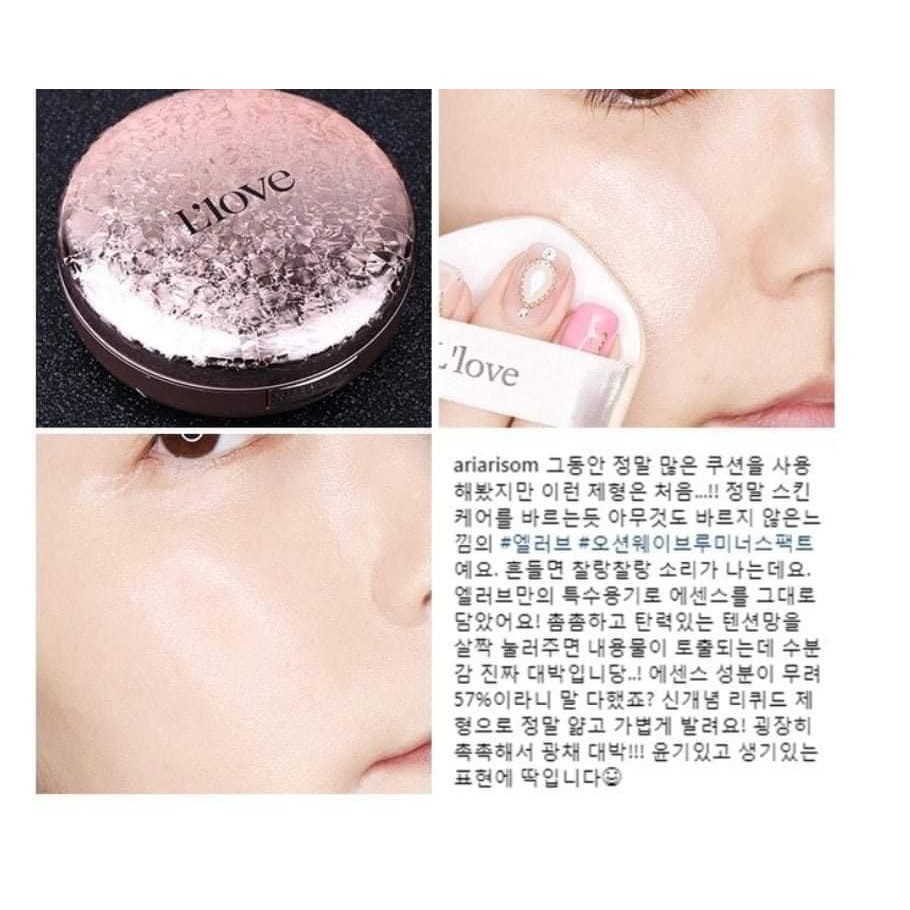 PHẤN NƯƠC L'love giữ tone 24h hút dầu, chống nước cực mạnh, siêu mịn, lâu trôi - Chỉ sô chông nắng SPF 50+ / PA +++ | BigBuy360 - bigbuy360.vn