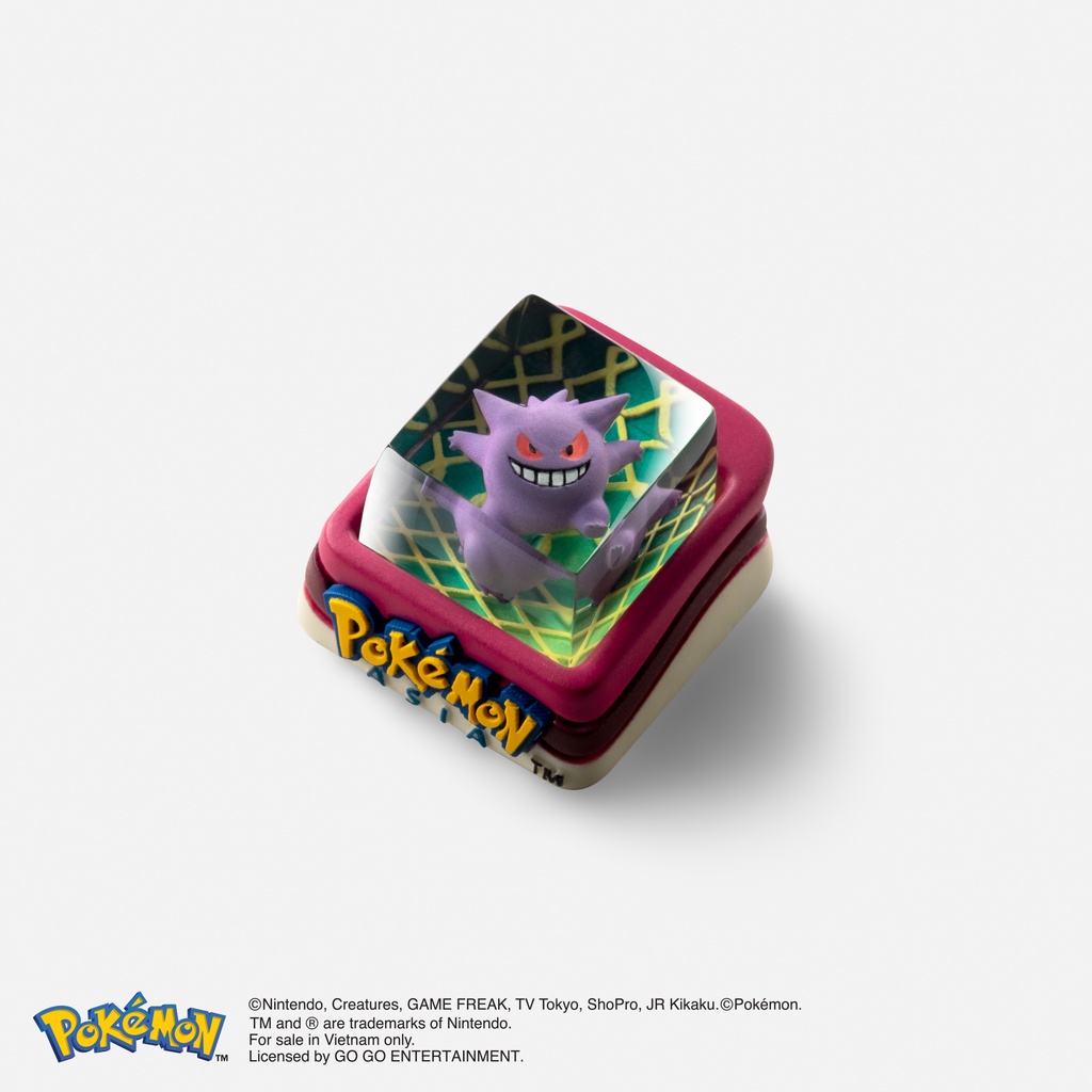 Keycap bàn phím cơ Dwarf Factory Pokémon - Hàng chính hãng