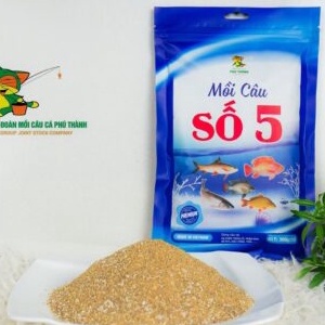 Mồi Câu Số 5 Phú Thành 300g/gói - Mồi Câu Cá Phú Thành