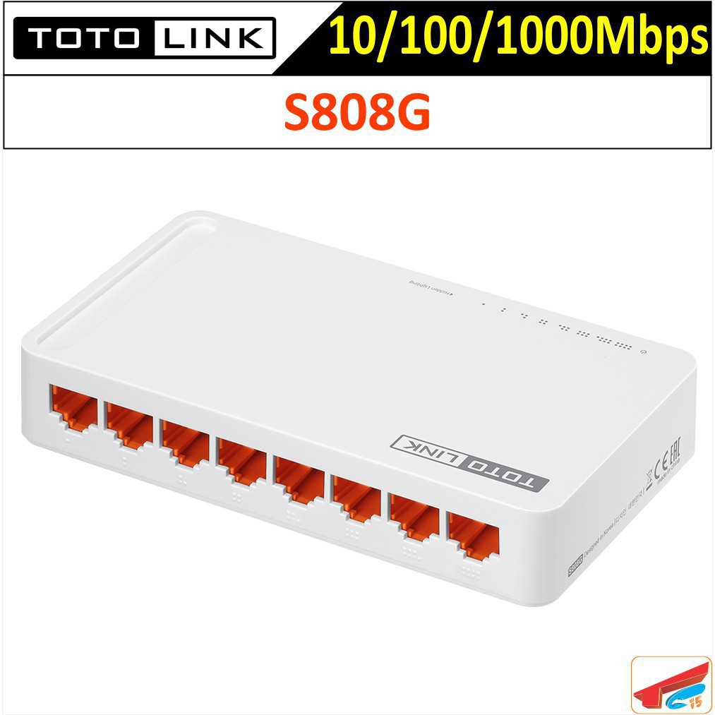 Switch TOTOLINK 8 port S808G Gigabit