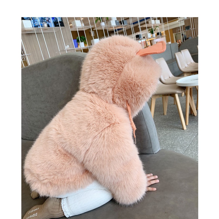 Áo khoác dày dặn giữ ấm thời trang thu đông xinh xắn dành cho bé gái 2021