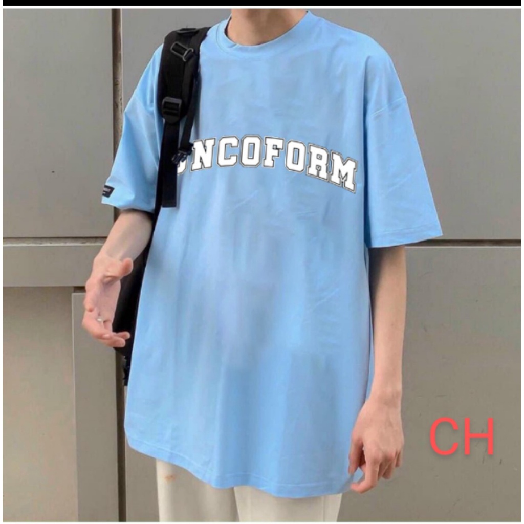 Áo phông  UNCOF Chất cotton su Form thụng unisex