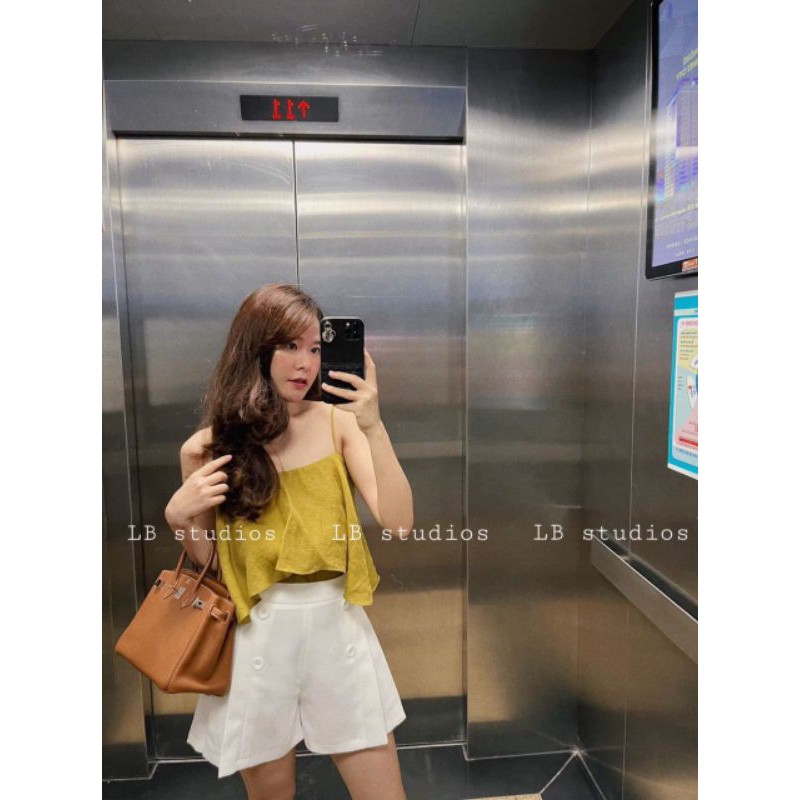 Áo 2 dây lụa tầng | BigBuy360 - bigbuy360.vn