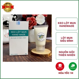 Gel lột mụn đầu đen handmade keo lột mụn cám làm sạch sâu hỗ trợ giảm mụn cho vùng mũi