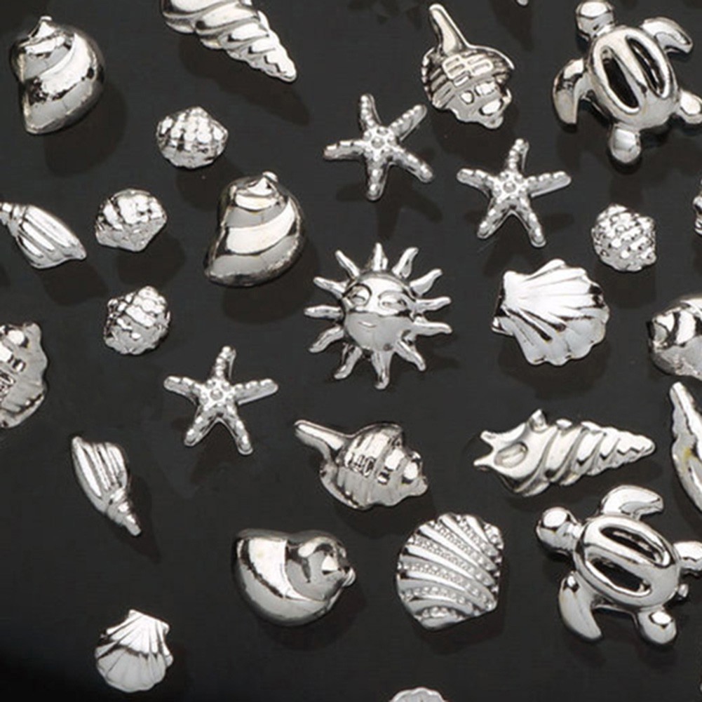 Set 120 phụ kiện trang trí móng tay xinh xắn