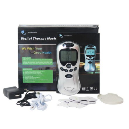 [ Sẵn Hàng, Giao Nhanh ] Máy Massage Dán Xung Điện 4 Miếng Dán Digital Therapy Machine SYK-208 (Mát xa, Massa)