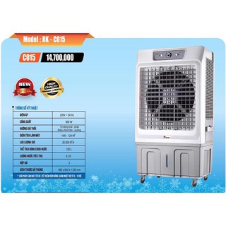 QUẠT ĐIỀU HÒA RORCHI RK-CO15