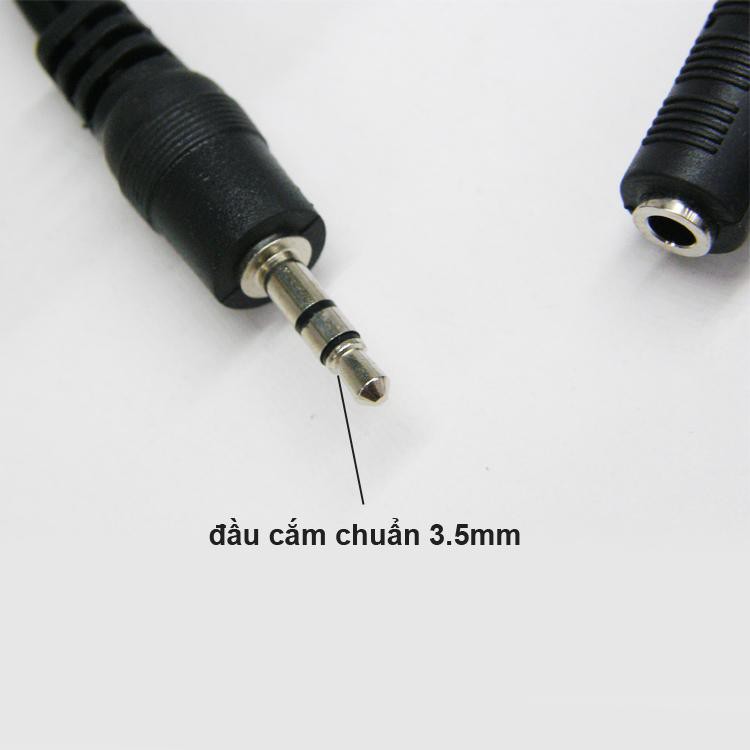 Cáp chia âm thanh từ 1 ra 2 – đầu 3.5mm