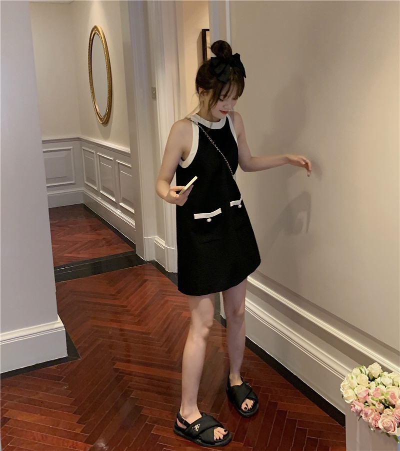 Đầm Dáng Chữ A Cổ Thắt Nơ Sau Lưng 53475