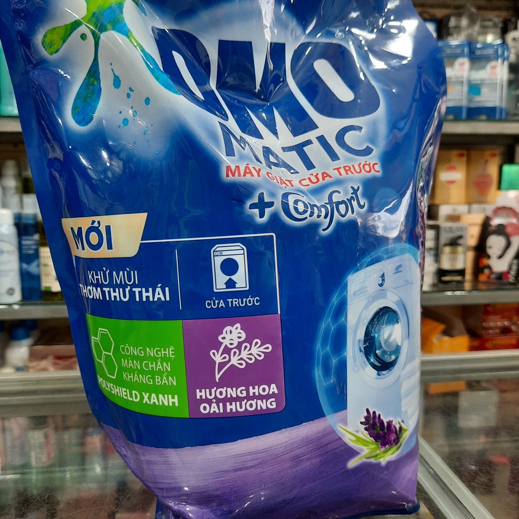 Nước Giặt OMO Matic Túi Cửa Trước 3,6 kg