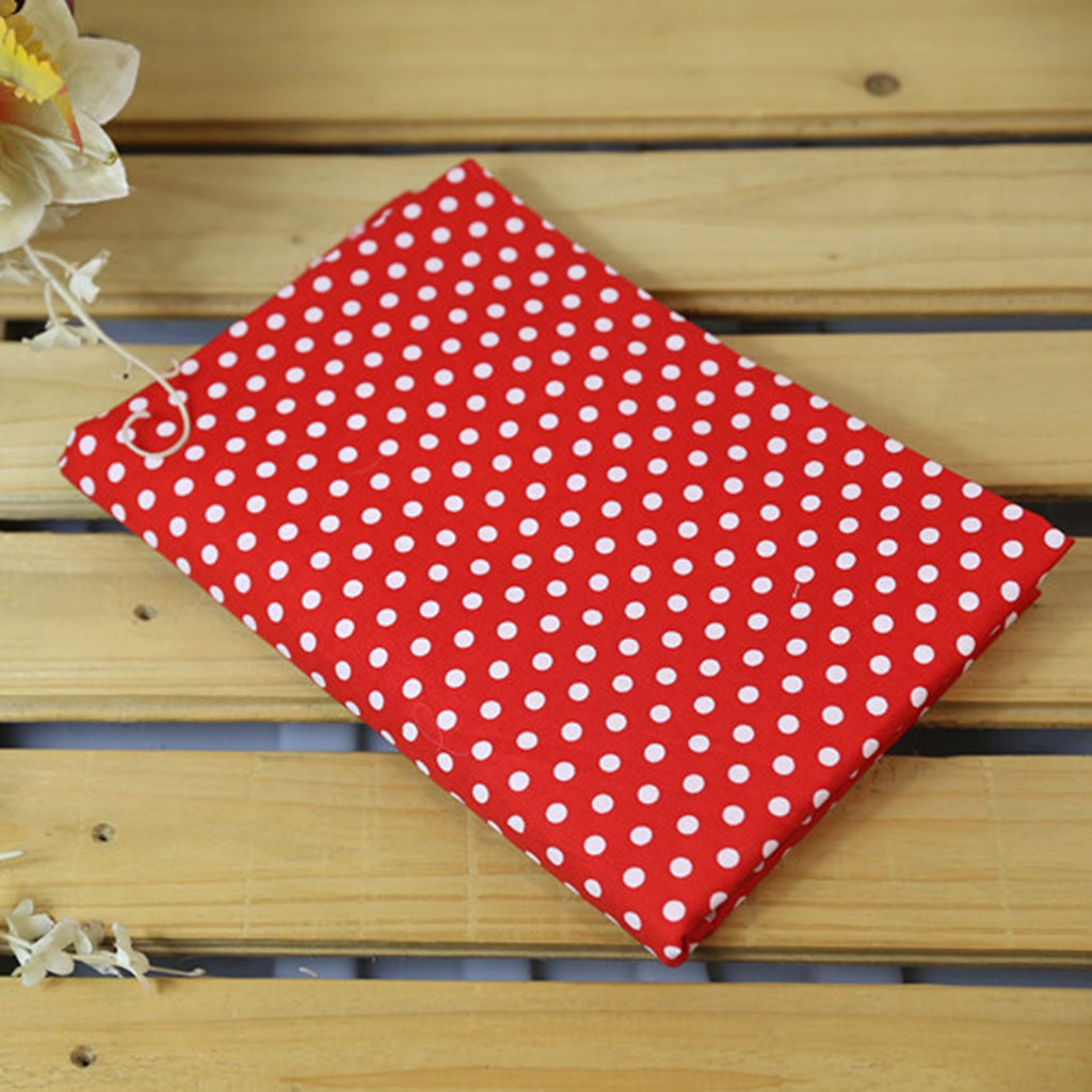 Bộ 7 Tấm Vải 25 * 25cm 100% Cotton Nhiều Màu