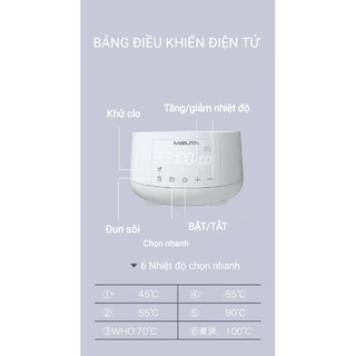 Bình đun nước pha sữa Misuta