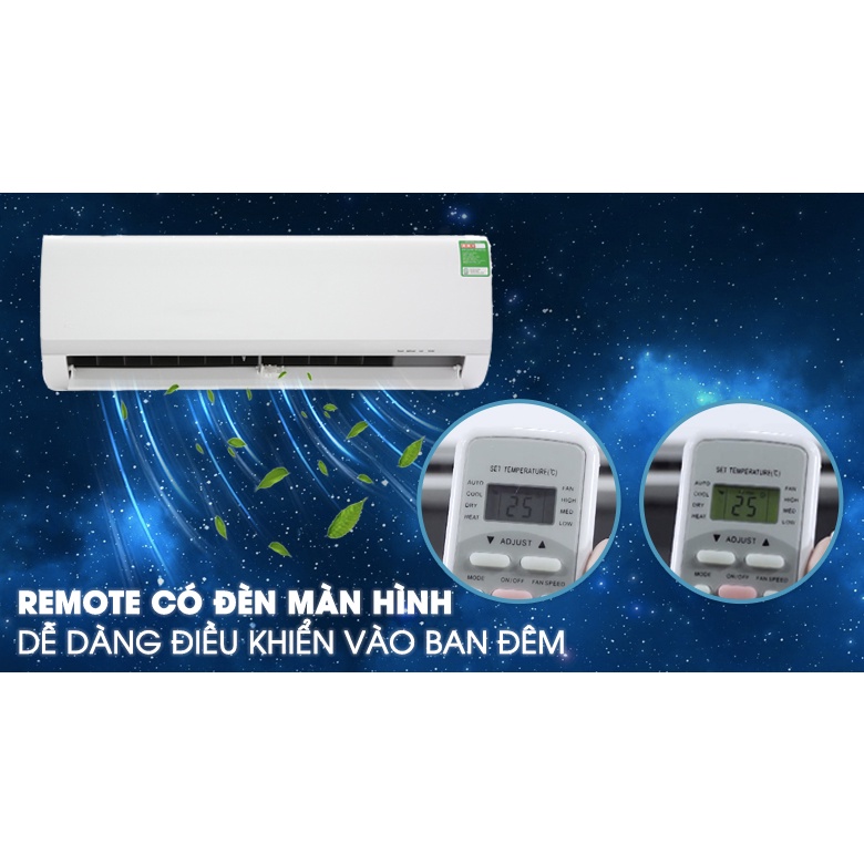 MIỄN PHÍ CÔNG LẮP ĐẶT & VẬT TƯ – Điều hòa không khí 1 chiều Midea 9000BTU Thường – MSAF-10CRN8 Mới