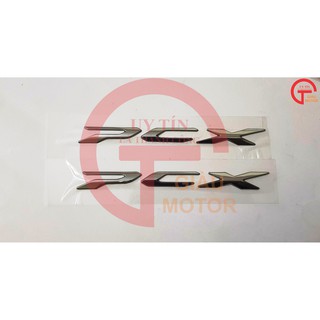 [GIÁ RẺ] TEM- CẶP CHỮ PCX BẰNG NHỰA DẺO DÁN SIÊU CHẮC LOẠI TỐT CHO XE MÁY MÀU BẠC BỀN ĐẸP. . UY TÍN .CHẤT LƯỢNG