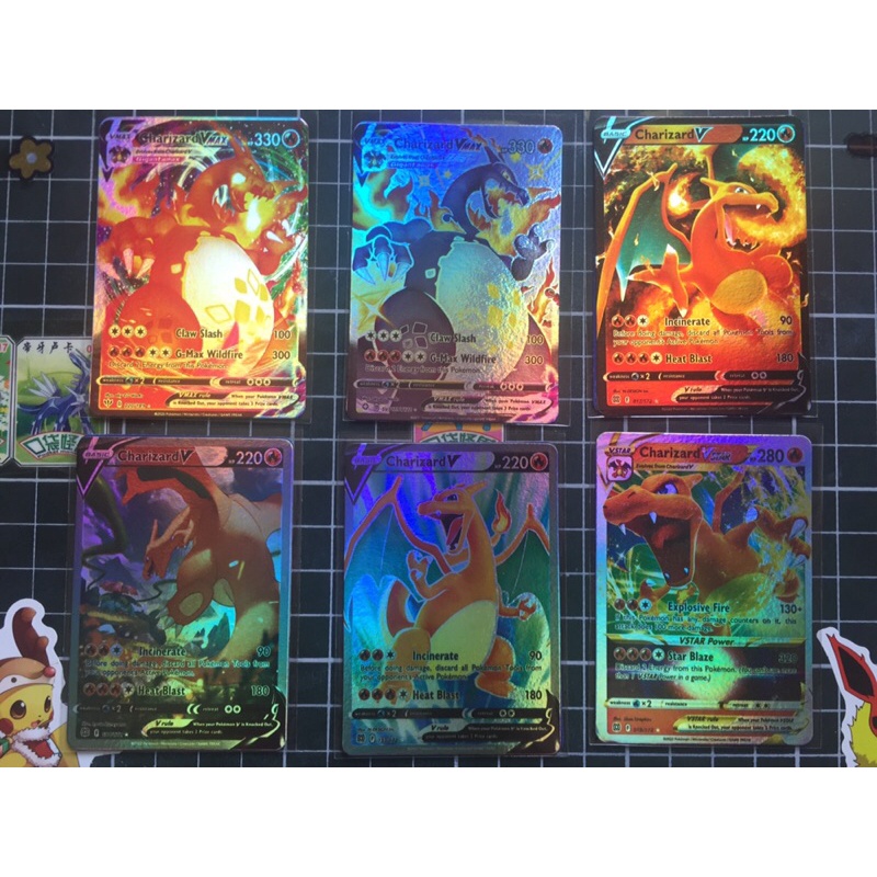 Thẻ Bài Pokemon Charizard ✔️,✔️max Hiếm