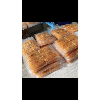 Bánh tráng dẻo tôm cuộn hành phi