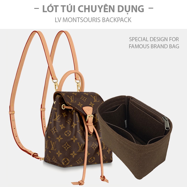 LMB LÓT TÚI LV Montsouris Backpack Cao cấp full Size | Khách có nhu cầu may Lót túi bất kỳ vui lòng Chat với shop