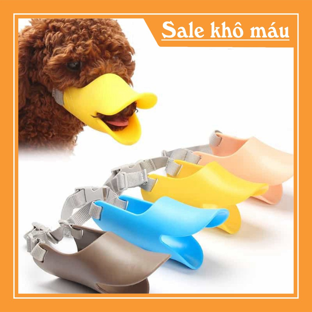 [FLASH SALE]  Phụ kiện chó mèo Rọ mõm mỏ vịt cho chó