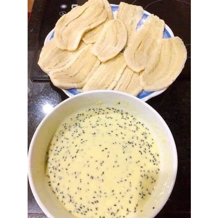 Bột chiên bánh chuối vàng, giòn gói 900gr